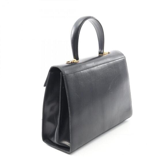 SALVATORE FERRAGAMO Black Leather Bag - Picture 2 of 11